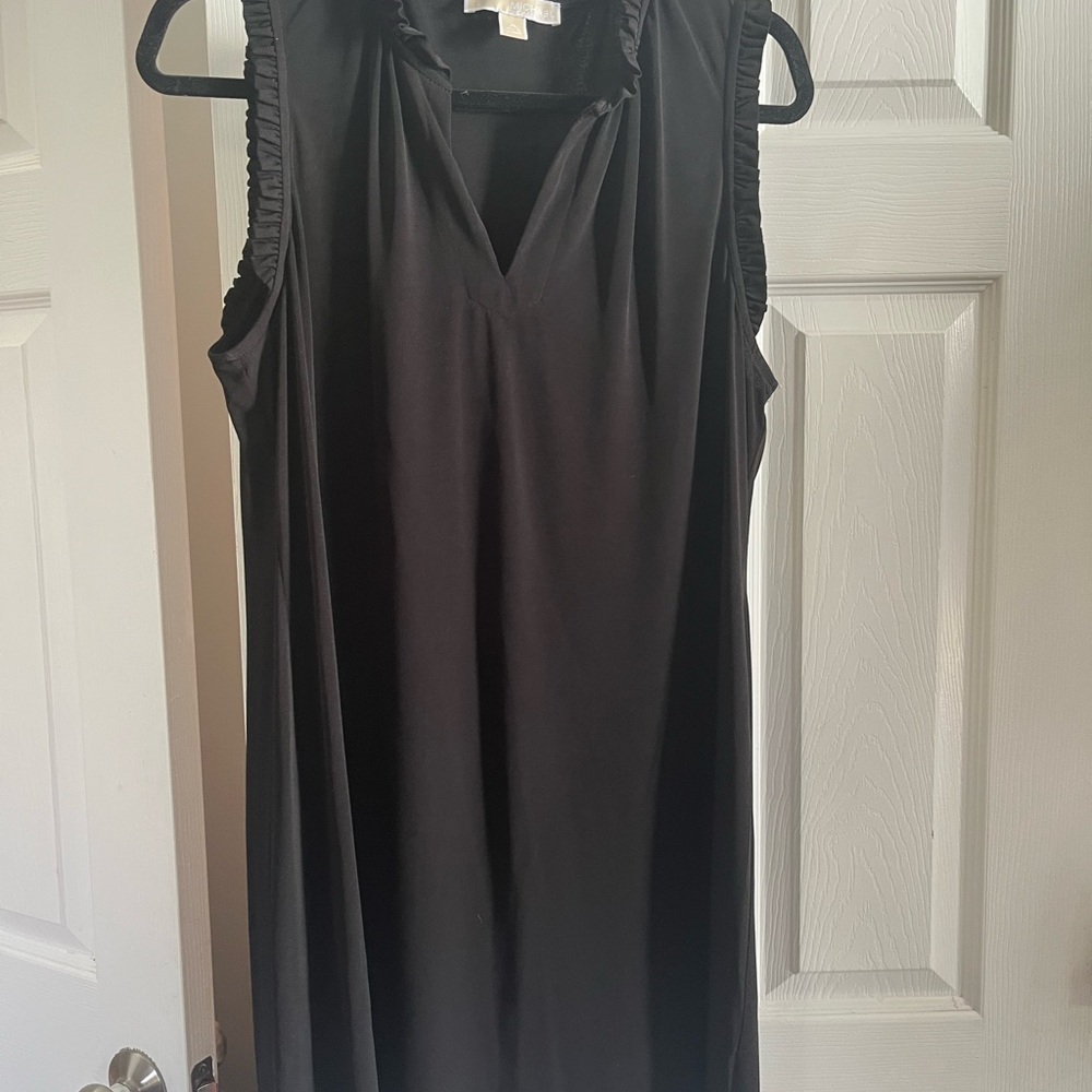 Michael Kors Black Ruffled Dress